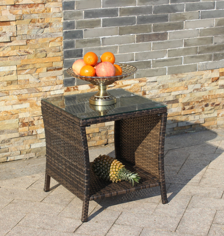 a basket of fruit on a table