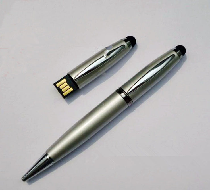 a pen and a usb drive