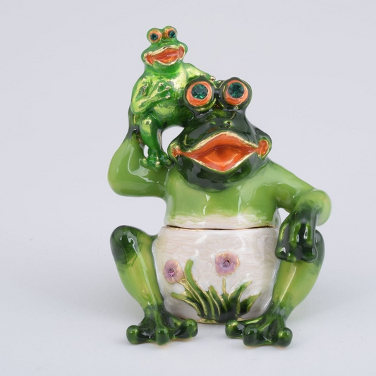 Mother Frog and Baby Frog
