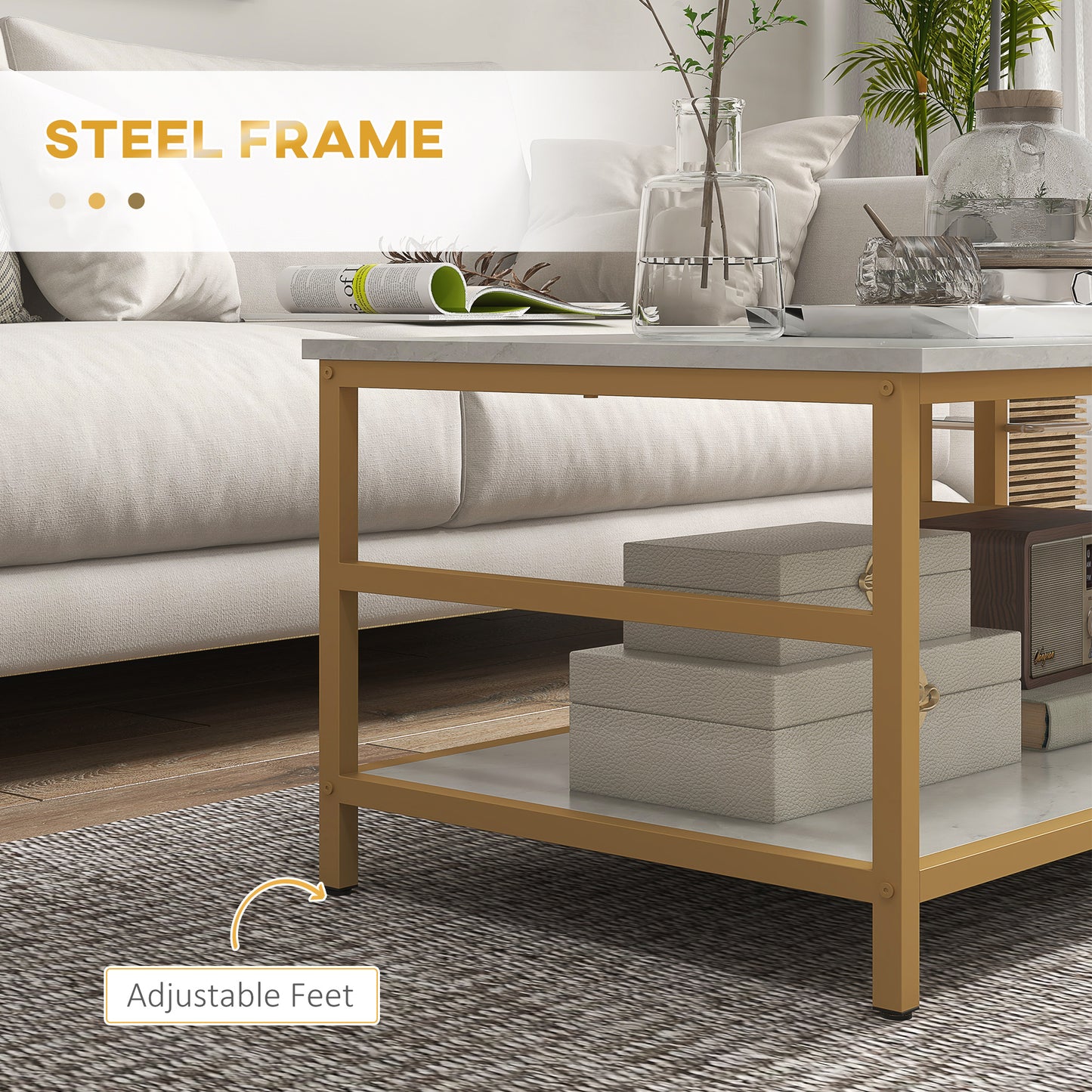 Coffee Tables Set of 2