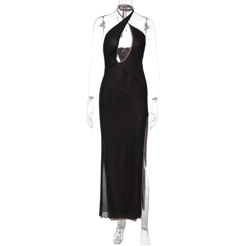 a black dress on a mannequin
