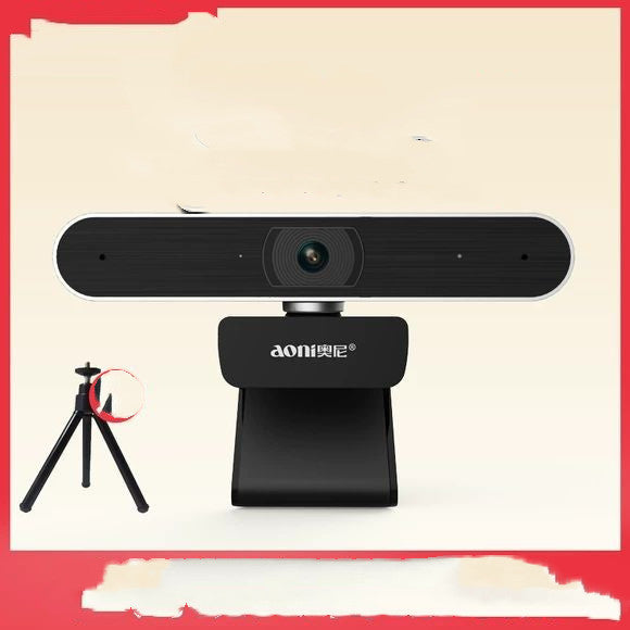 a camera on a stand
