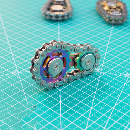 Seven Color EDC Gear Chain Fidget Spinner