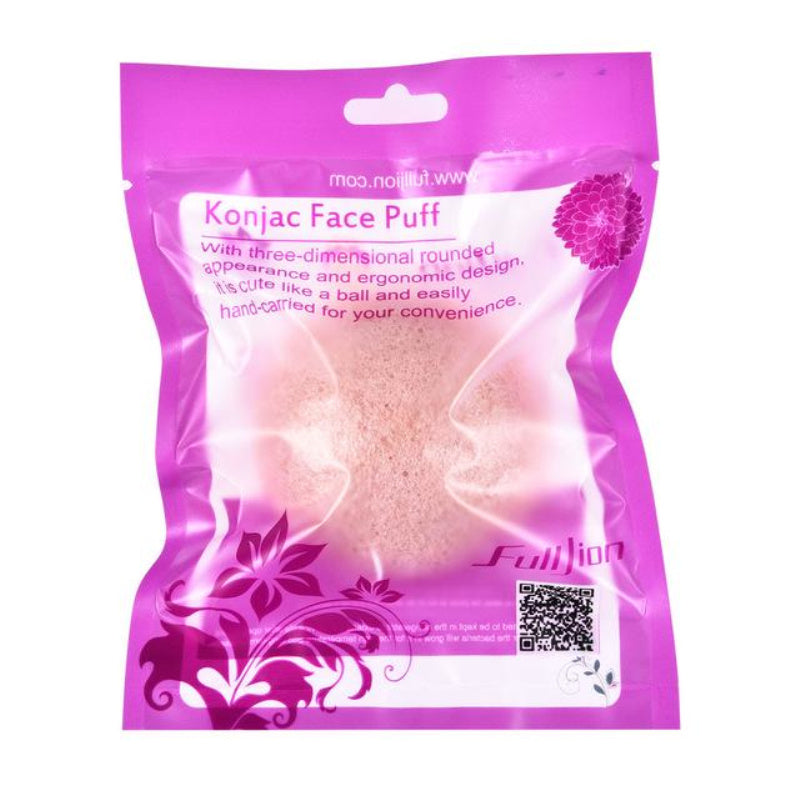 a pink bag with a white object in it