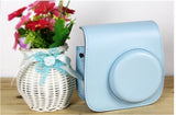 Compact PU Leather Camera Shoulder Bag