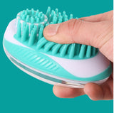 Pet Bath Massage Brush for Cats and Dogs
