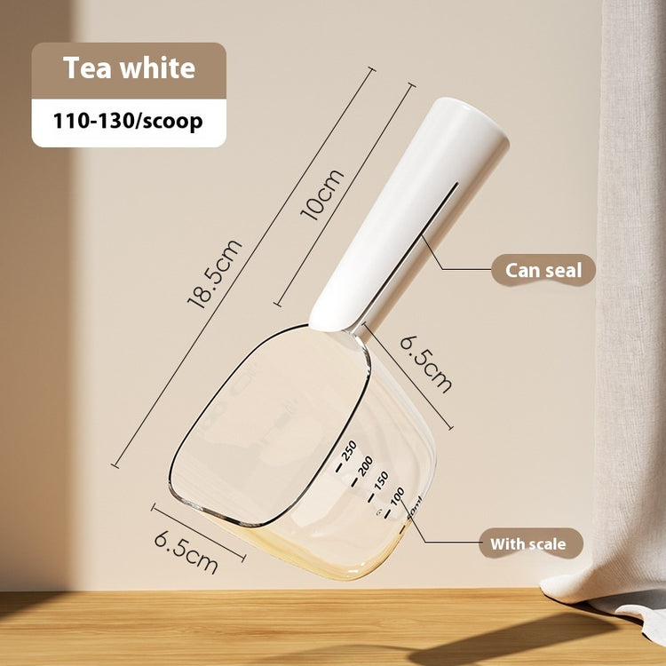 measuring cup with measuring tape