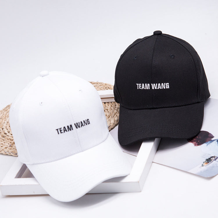 a black and white hats