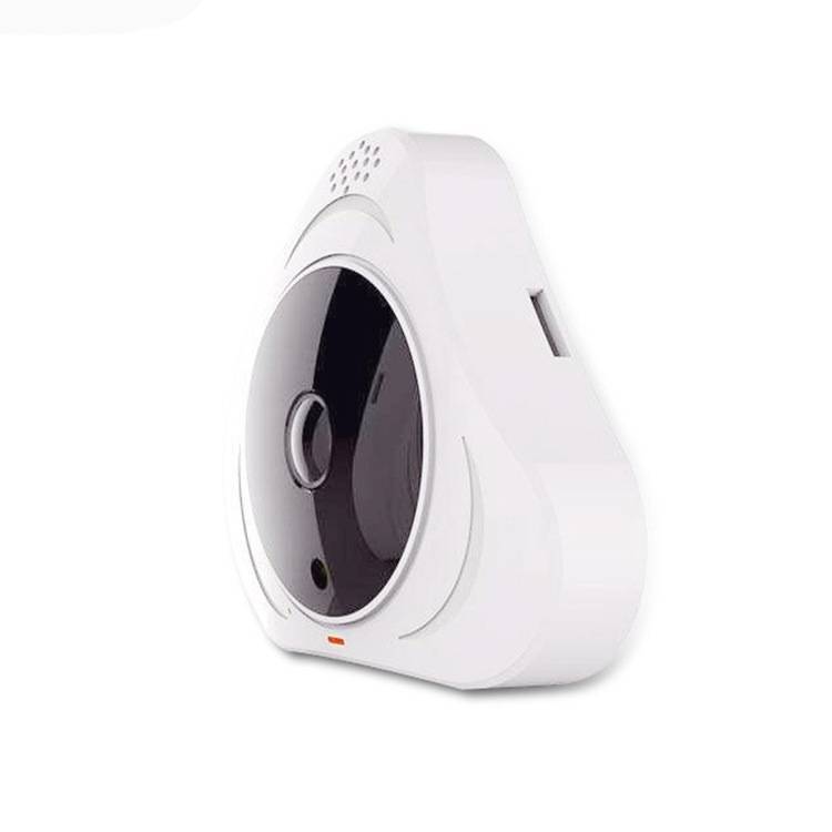 a white object with a black circle