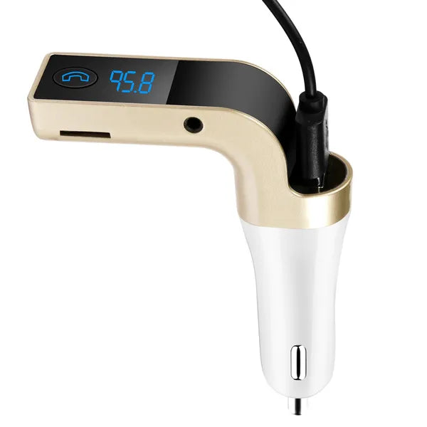 a car charger with a cable