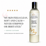 Organic Sensitive Skin Cleanser  - Gentle Enough for all skin types