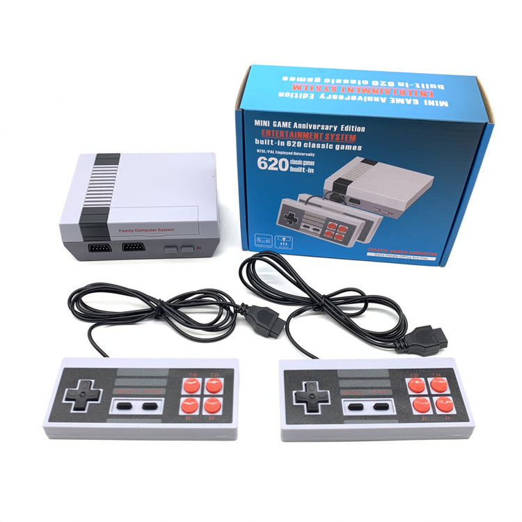 a video game console and a box
