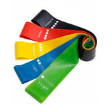 Elastic Resistance Bands for Yoga and Fitness