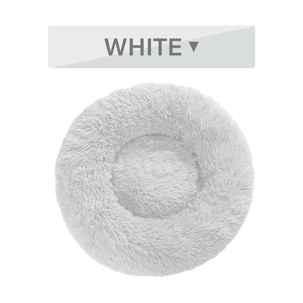 a white round object with text