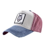 Letter-Embroidered Adjustable Baseball Cap