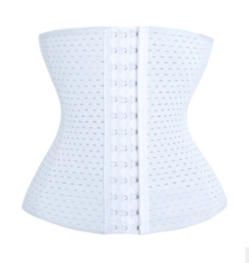 a white corset with a white background