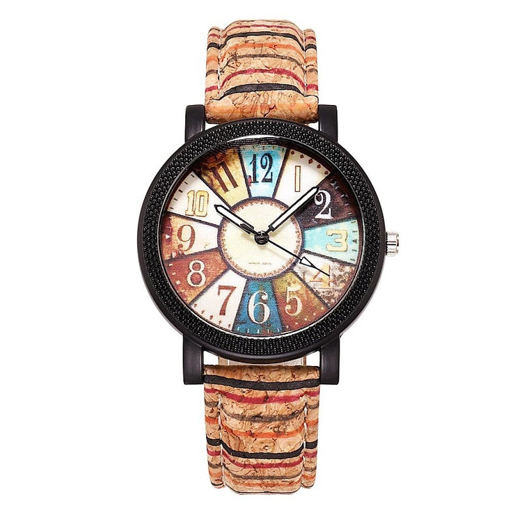 a close up of a watch