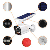 Solar-Powered Outdoor Security Camera Light