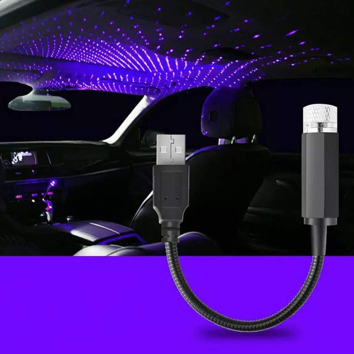 a usb cable in a car