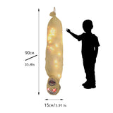 Hanging Inverted Mummy Halloween Decoration