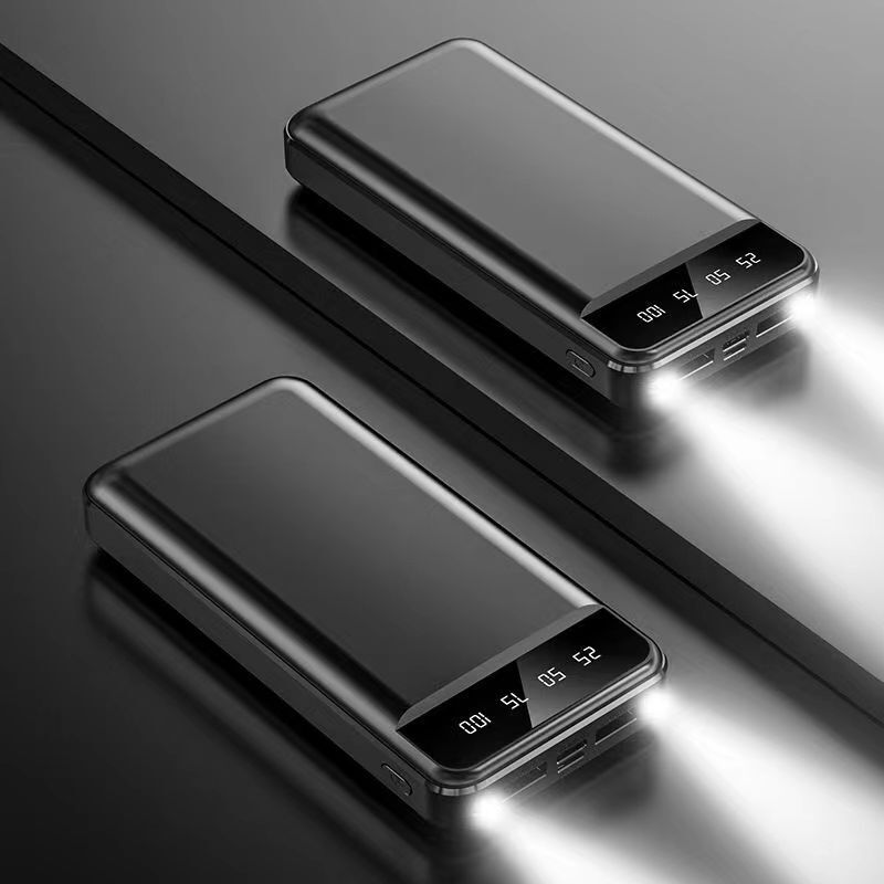 a pair of rectangular black devices with bright light coming from them