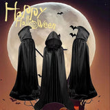 Hooded Wizard Cloak Costume for Children