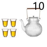 Heat-Resistant Wine Warmer Jug and Glass Set