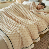 Thick Coral Fleece Thermal Blanket