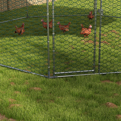 x Chicken Run for 19-25 Chickens with Cover