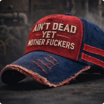 Creative And Versatile Text Printed Baseball Cap