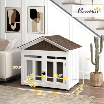 L Dog House Outdoor Indoor for Small