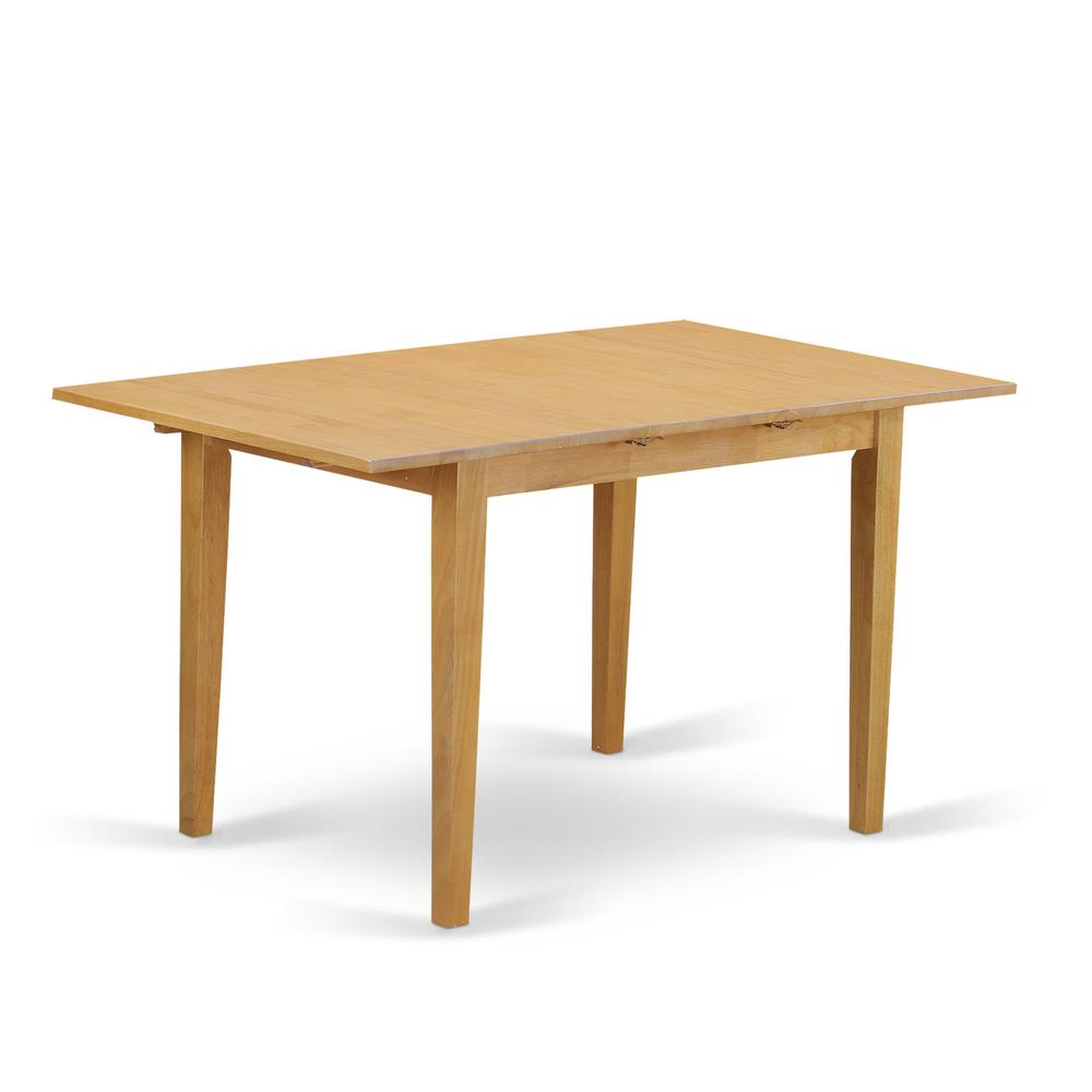 3  Pc  Kitchen  nook  Dining  set-  dinette  Table  with  a  12in  leaf  and  2  Kitchen  Chairs