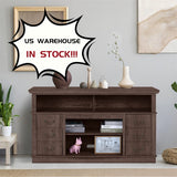 Farmhouse TV Stand with Storage