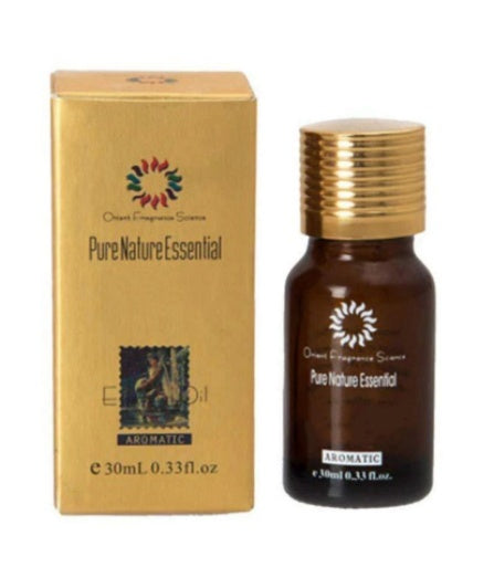 a small bottle of essential oil