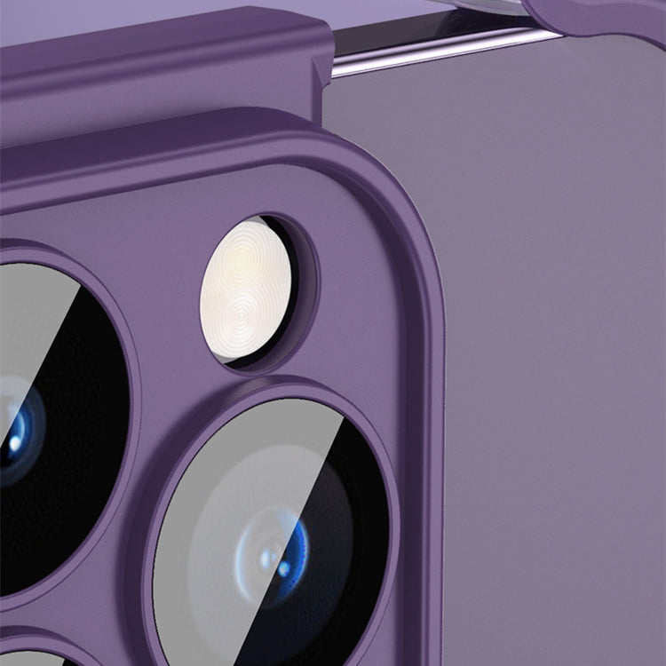 a close up of a camera lens