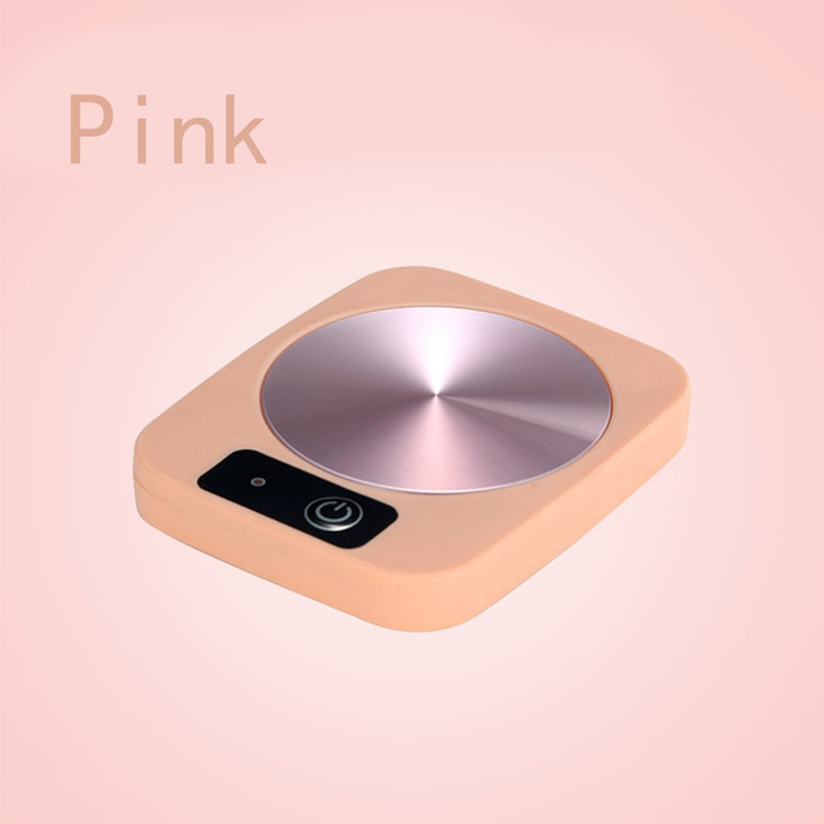 a pink and silver electronic device