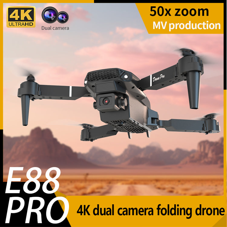 a drone in the air