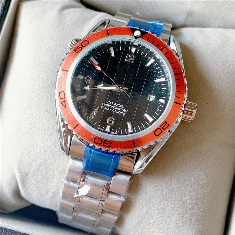 a watch on a pillow