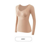 Women's Fleece-Lined Thermal Base Layer Top