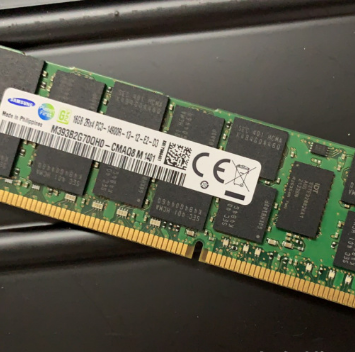 a green and black computer chip