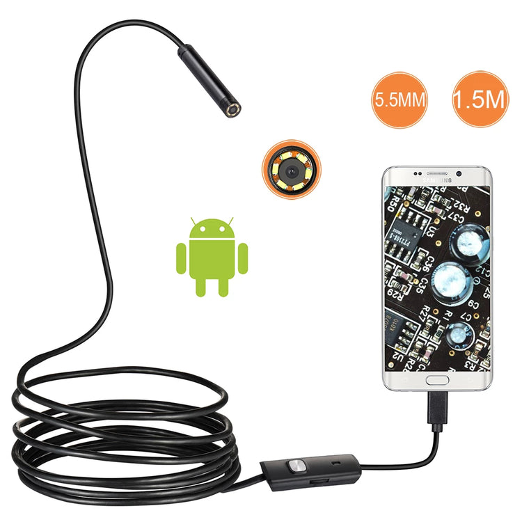 a phone with a cable