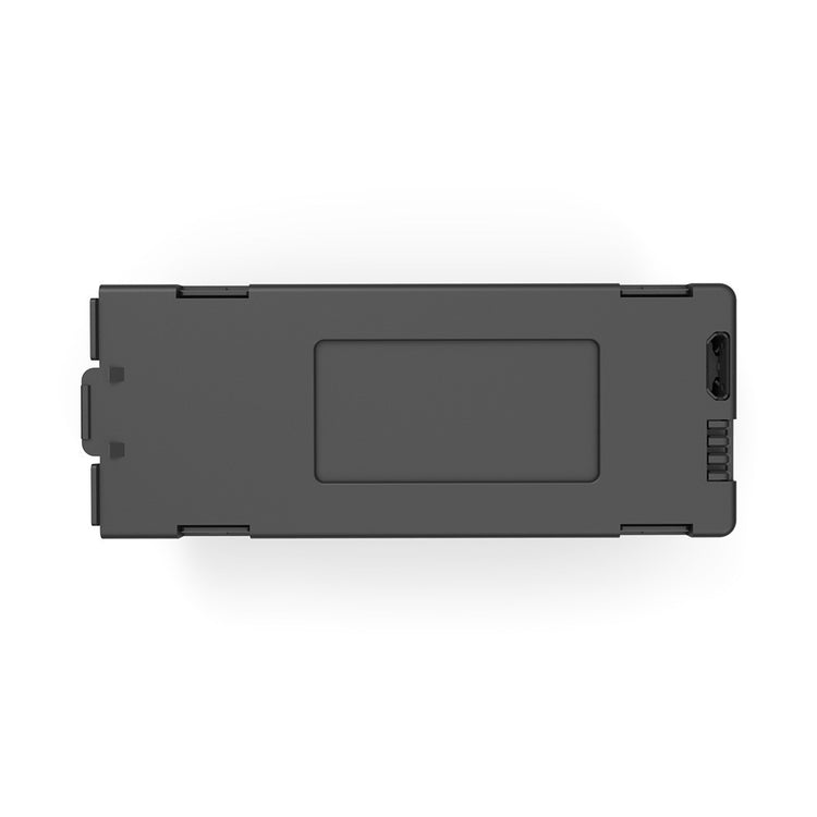 a black rectangular object with a white background