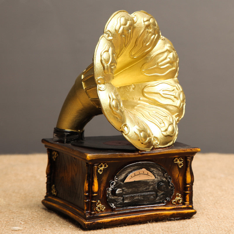 Record player model gramophone ornaments