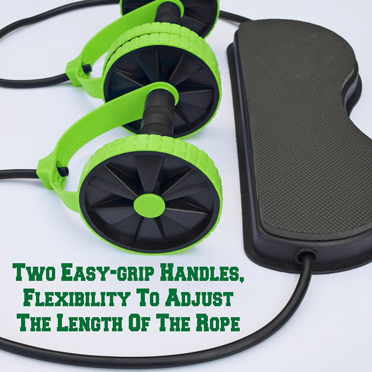 a green and black device with wheels