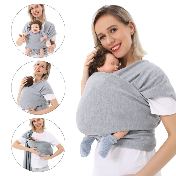 a woman holding a baby