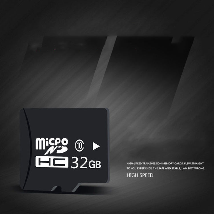 a black memory card with white text