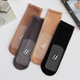 Seamless Non-Slip Massage-Footbed Ankle Socks