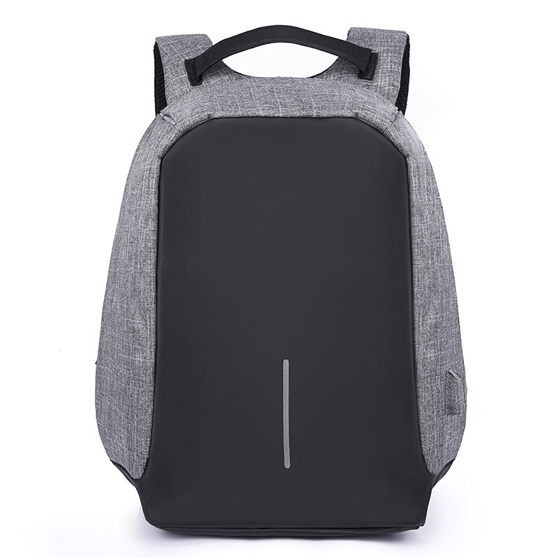 a black and grey backpack