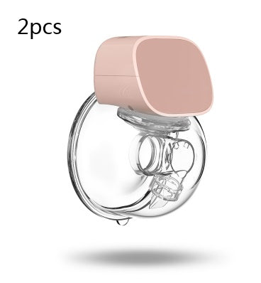 a pink and clear device