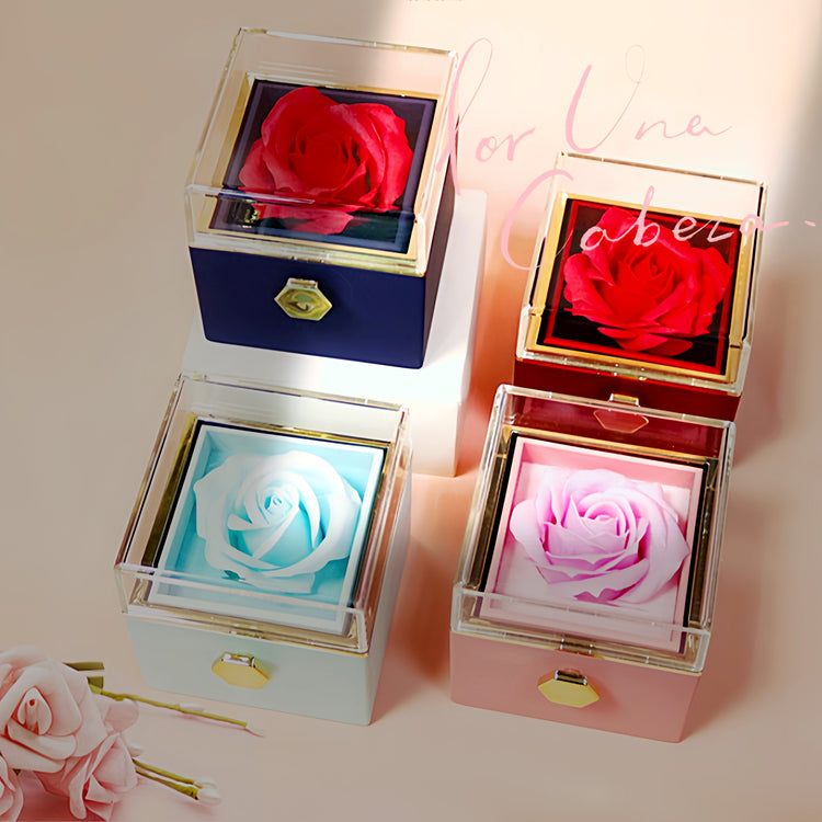 a group of boxes with flowers